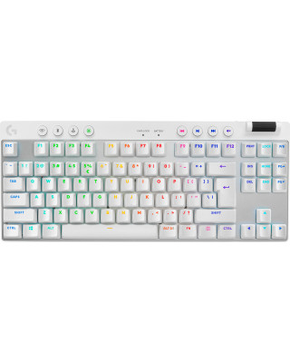 Клавиатура Logitech G PRO X TKL Lightspeed White Tactile (920-012148)