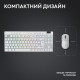 Клавиатура Logitech G PRO X TKL Lightspeed White Tactile (920-012148)