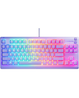Клавіатура SteelSeries Apex 3 TKL UA Lavender (64940)