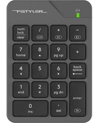 Клавіатура A4Tech FBK21C Smoky Grey (4711421995108)