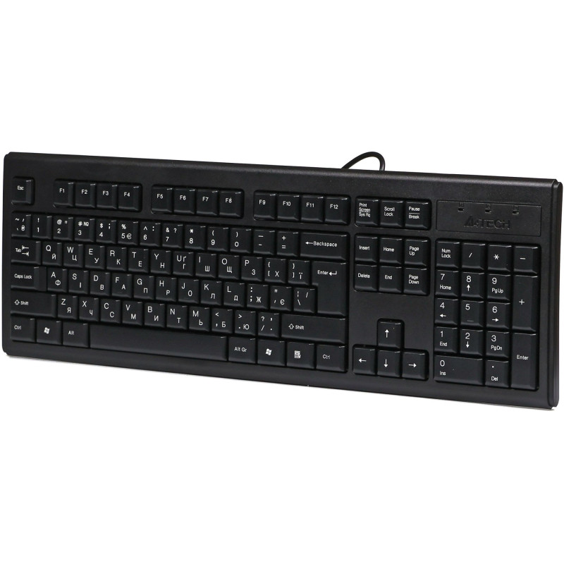 Клавіатура A4-Tech KR-83 PS/2 Black