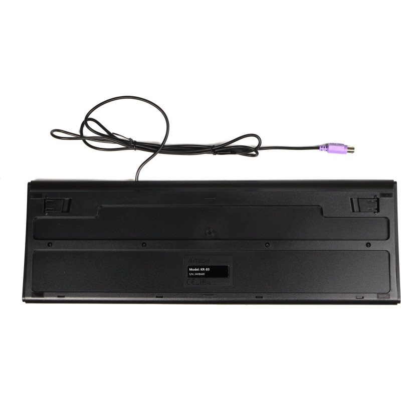 Клавіатура A4-Tech KR-83 PS/2 Black