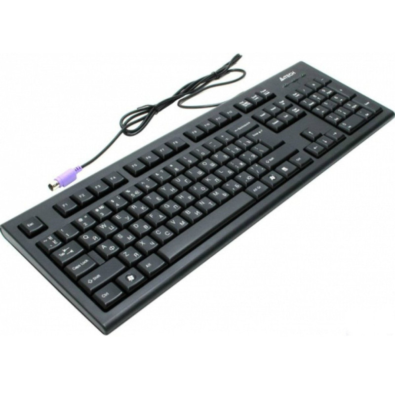 Клавіатура A4-Tech KR-85 PS2 Black