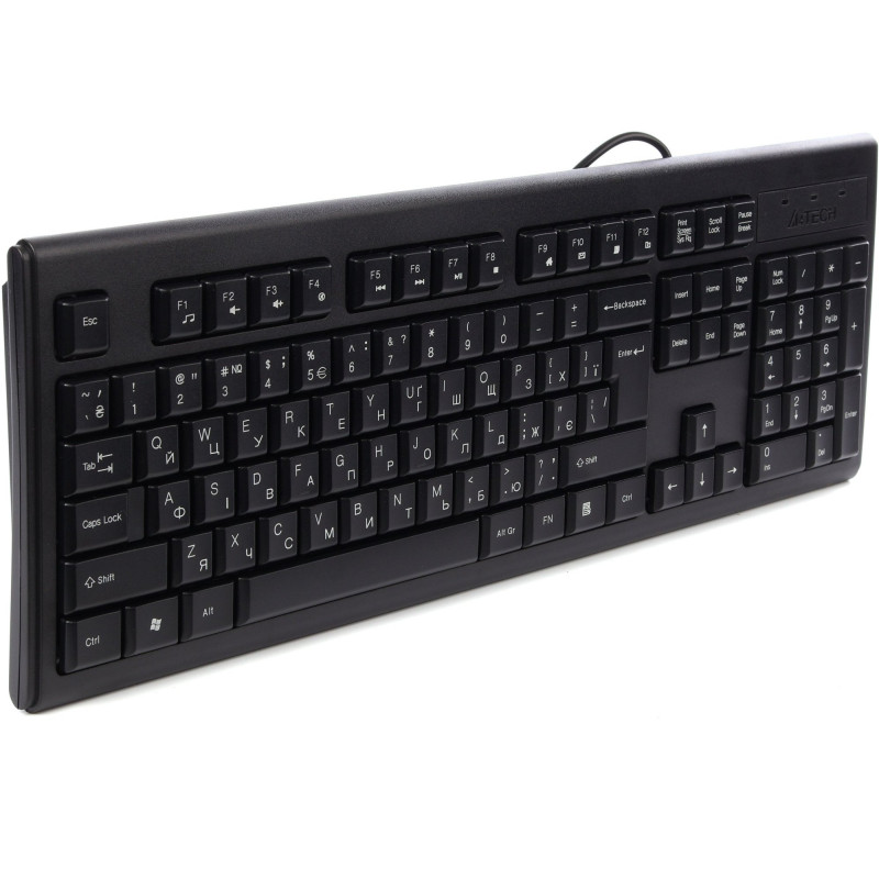 Клавіатура A4-Tech KR-83 USB Black