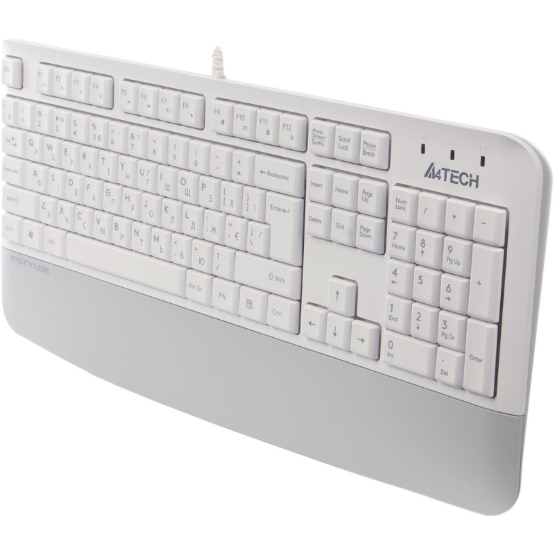 Клавіатура A4Tech FK20 White