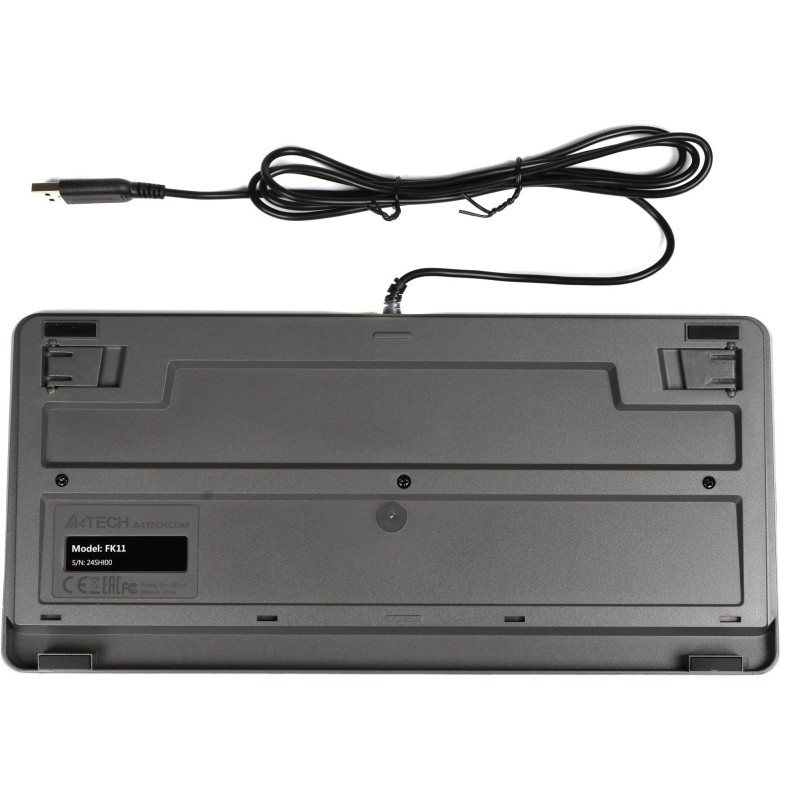 Клавіатура A4Tech Fstyler Compact Size FK11 USB Grey