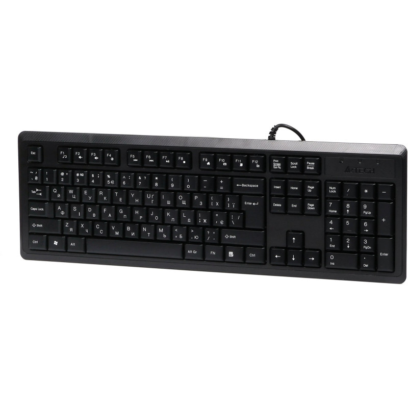 Клавіатура A4Tech KR-92 Black USB
