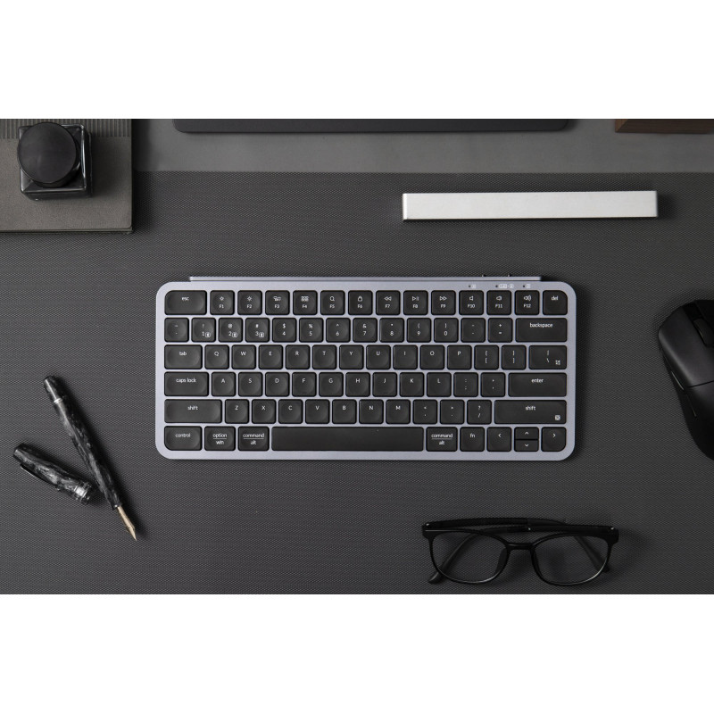 Клавіатура Keychron B1 Pro, USB/WL/BT, Space Gray (B1P-K1-UA)