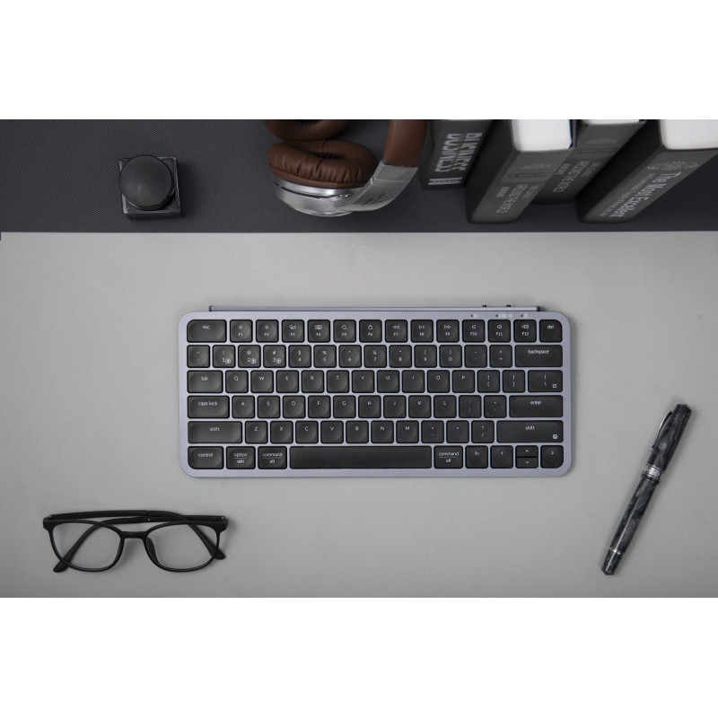 Клавіатура Keychron B1 Pro, USB/WL/BT, Space Gray (B1P-K1-UA)