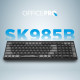 Клавіатура OfficePro SK985B Wireless/Bluetooth Black (SK985B)