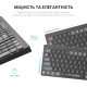 Клавіатура OfficePro SK985B Wireless/Bluetooth Black (SK985B)