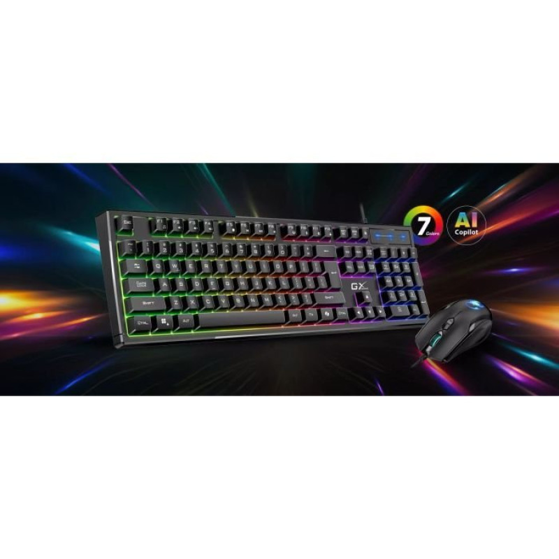 Комплект Genius Scorpion KM-GX6 USB UA Black (31330010409)