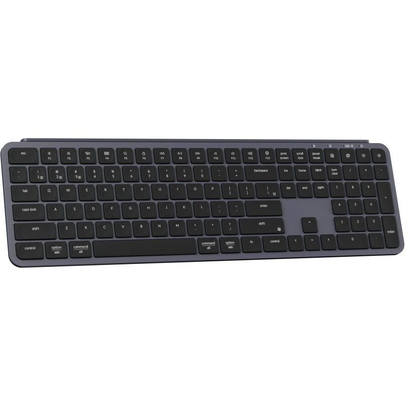 Клавіатура Keychron B6 Pro, USB/WL/BT, Space Gray (B6P-K1-UA)