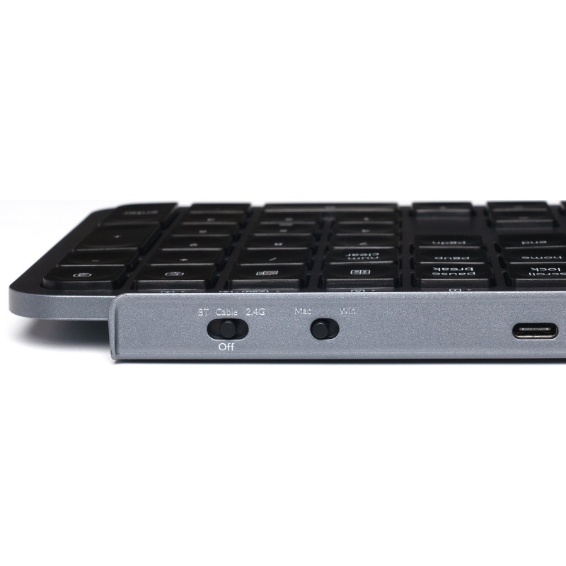 Клавіатура Keychron B6 Pro, USB/WL/BT, Space Gray (B6P-K1-UA)