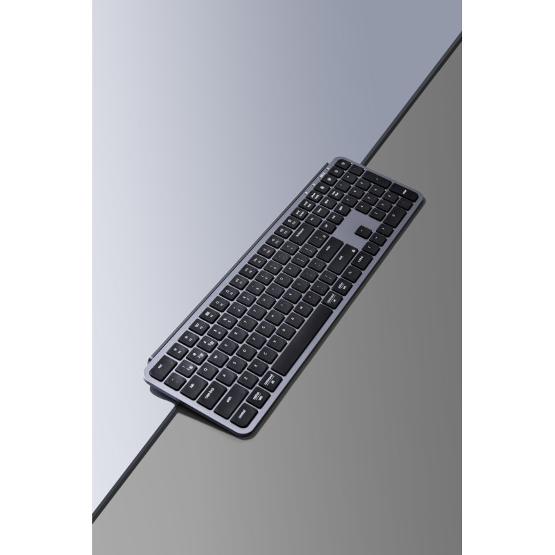 Клавіатура Keychron B6 Pro, USB/WL/BT, Space Gray (B6P-K1-UA)