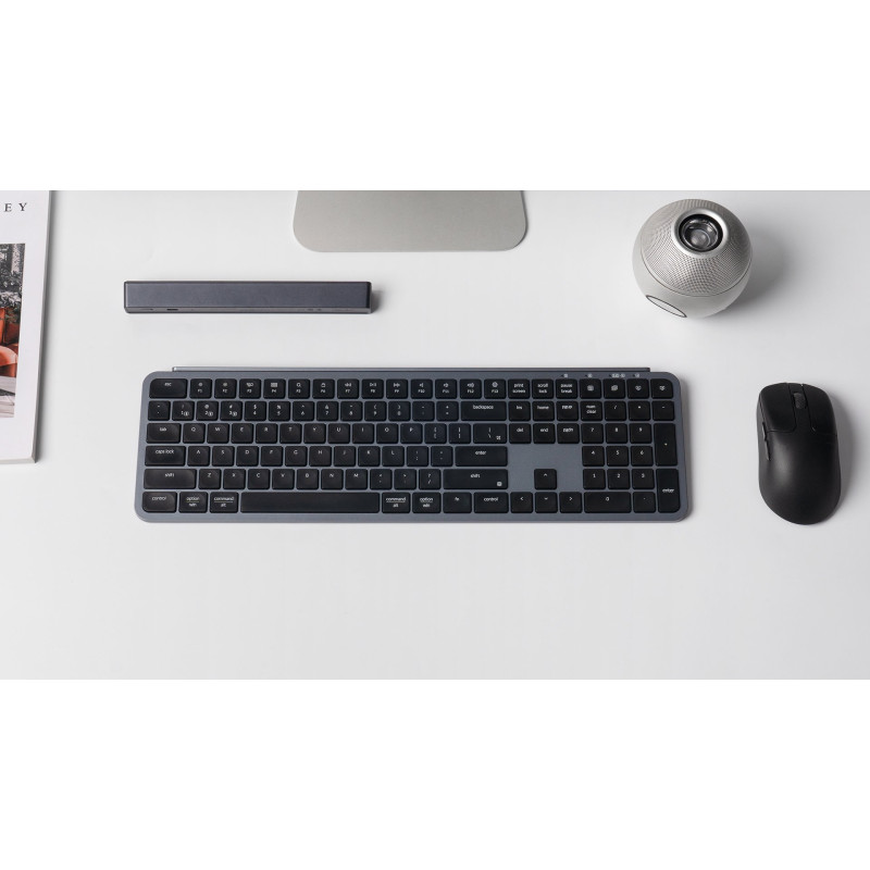 Клавіатура Keychron B6 Pro, USB/WL/BT, Space Gray (B6P-K1-UA)