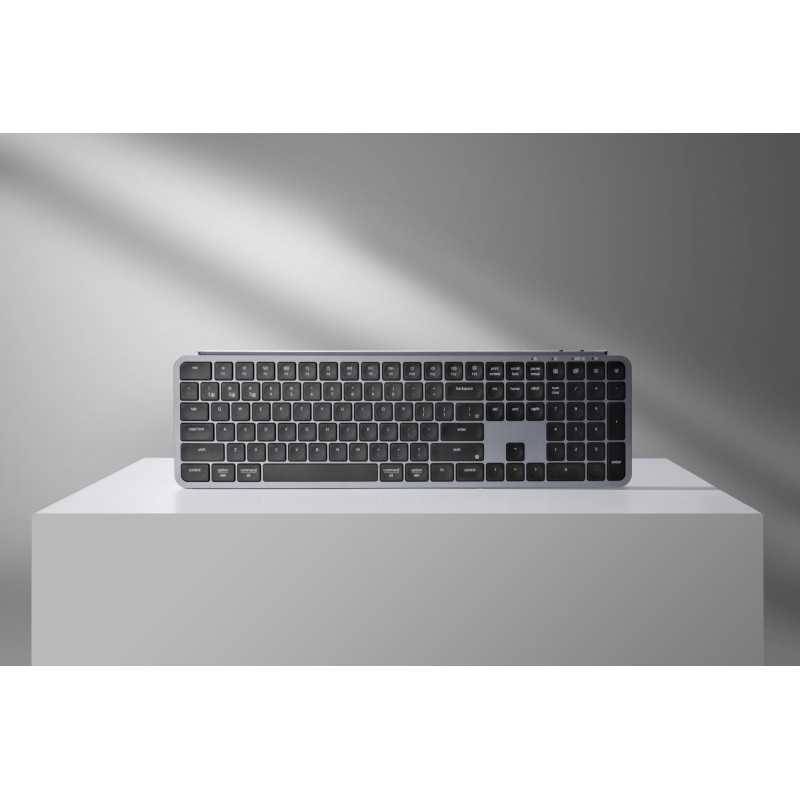 Клавіатура Keychron B6 Pro, USB/WL/BT, Space Gray (B6P-K1-UA)