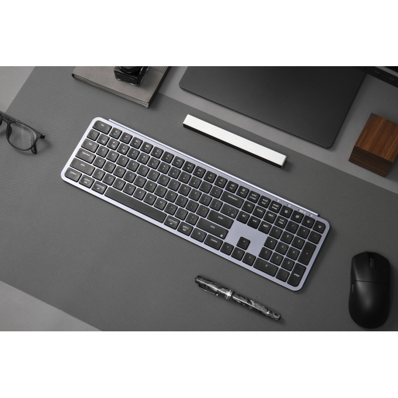 Клавіатура Keychron B6 Pro, USB/WL/BT, Space Gray (B6P-K1-UA)