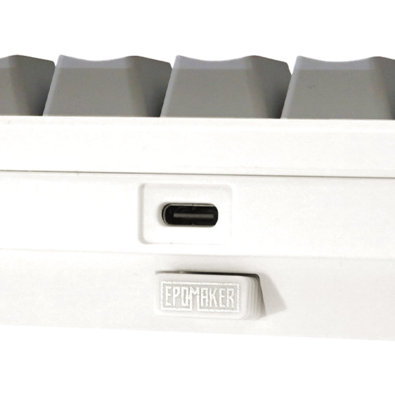 Клавіатура EPOMAKER Shadow-X Wisteria Linear White (SHX-W-WL)
