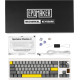 Клавіатура EPOMAKER Shadow-X Wisteria Linear White (SHX-W-WL)