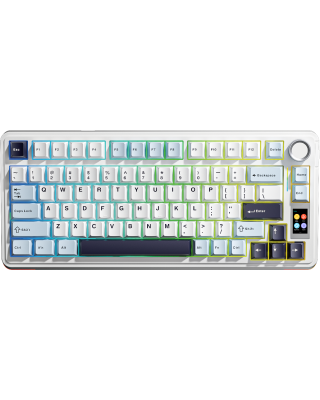 Клавіатура Aula S75 Pro White (6978080502148)