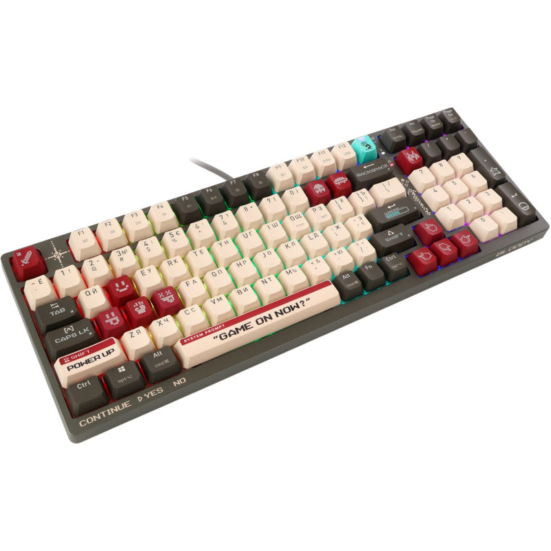 Клавіатура A4Tech Bloody WS98 Pixels Red