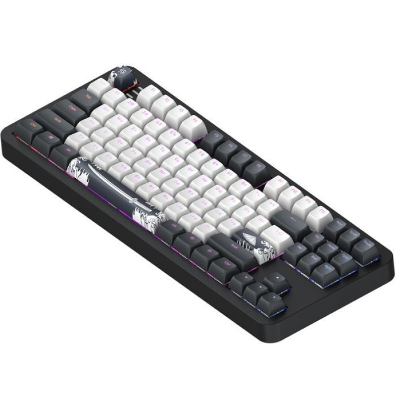 Клавіатура Dark Project ALU87 Bushido ABS RGB Mech G3MS Black/White (DPKB_BUSHIDO_87_ANSI_UA)
