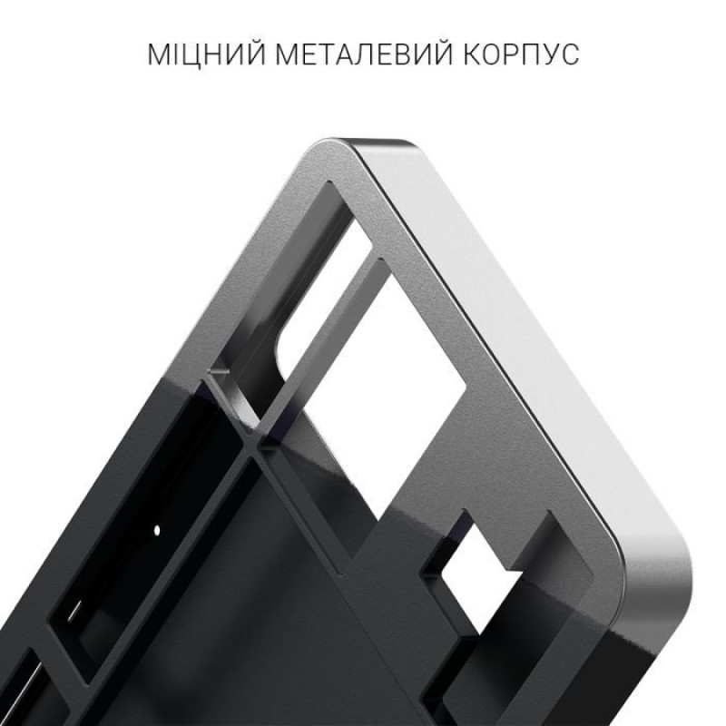Клавіатура Dark Project ALU87 Bushido ABS RGB Mech G3MS Black/White (DPKB_BUSHIDO_87_ANSI_UA)