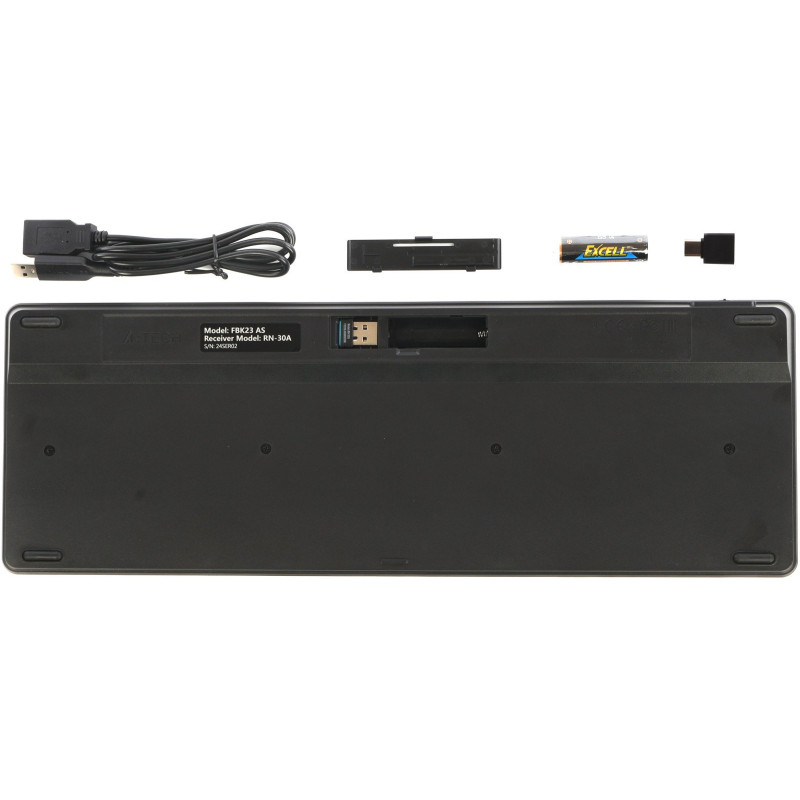 Клавіатура A4Tech Fstyler FBK23 AS Black