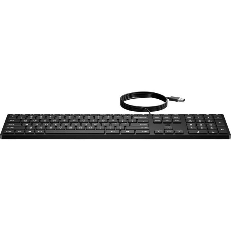 Клавіатура HP 320K USB UA Black (9SR37UT)