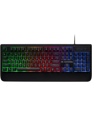 Клавіатура 2E Gaming KG325UB LED Укр (2E-KG325UB) Black USB