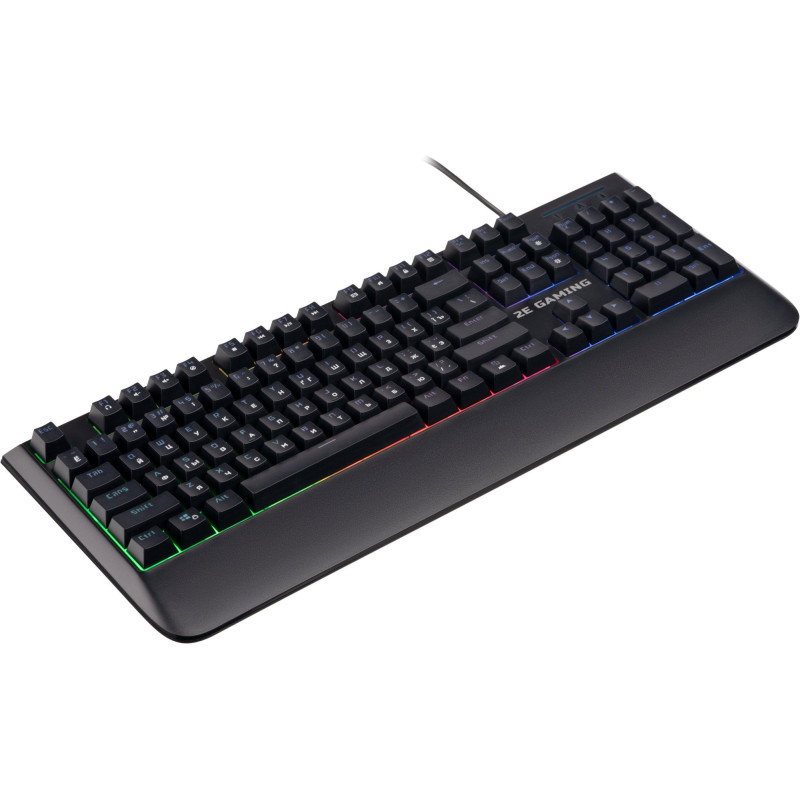 Клавіатура 2E Gaming KG325UB LED Укр (2E-KG325UB) Black USB