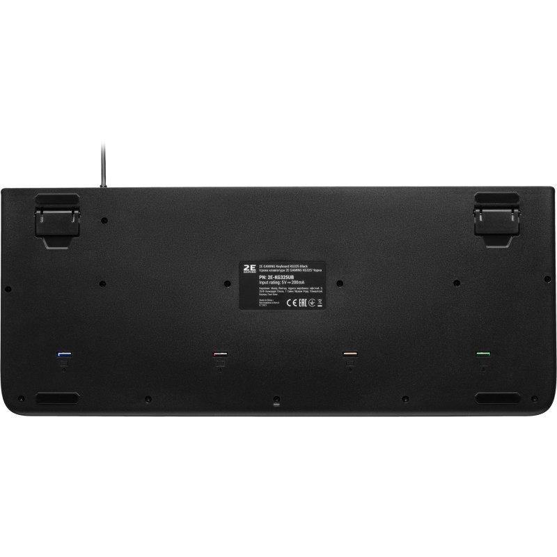 Клавіатура 2E Gaming KG325UB LED Укр (2E-KG325UB) Black USB