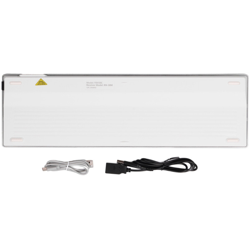 Клавіатура A4Tech FBX50C Біла