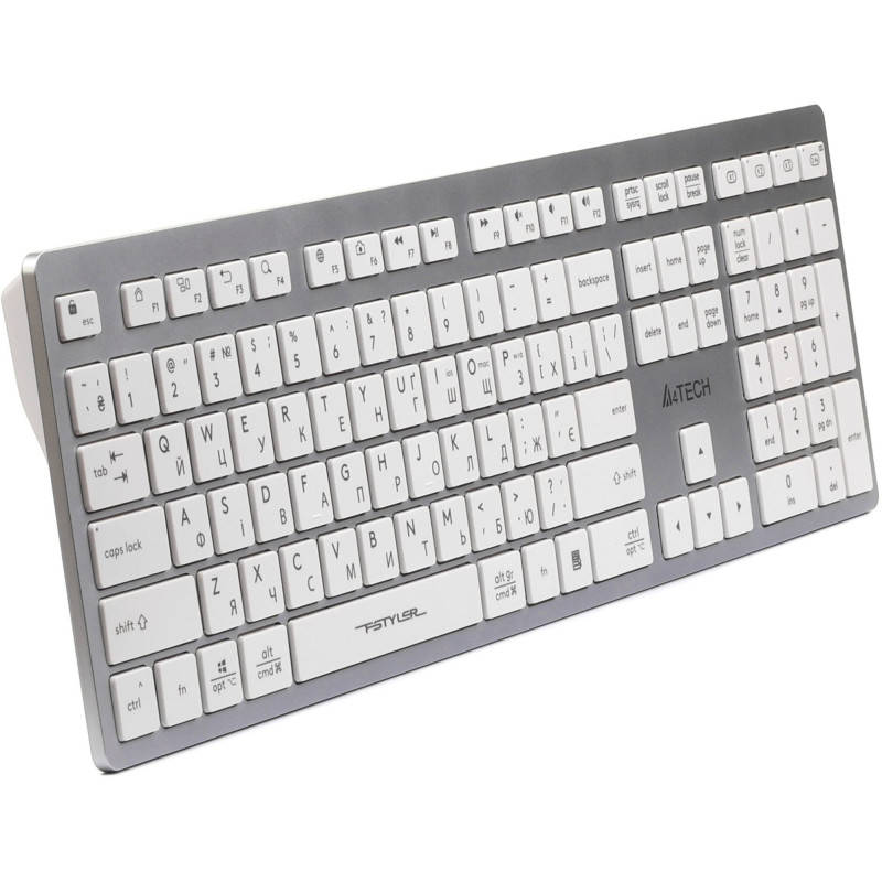 Клавіатура A4Tech FBX50C Біла
