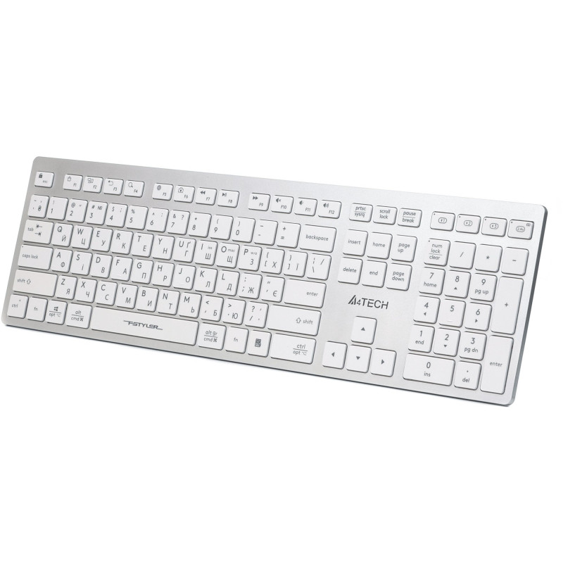 Клавіатура A4Tech FBX50C Біла