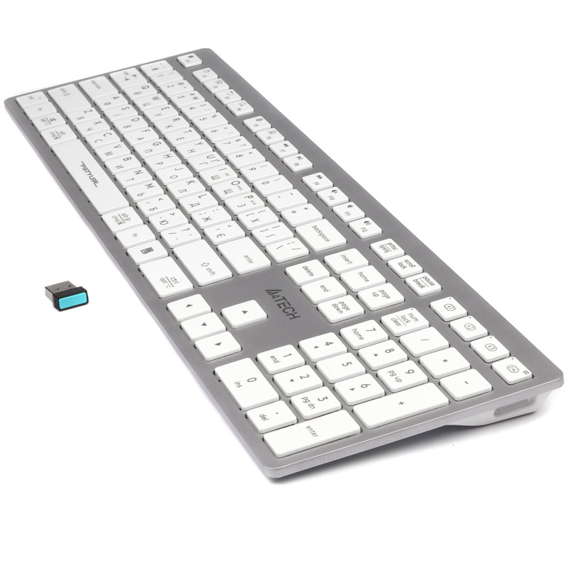 Клавіатура A4Tech FBX50C Біла