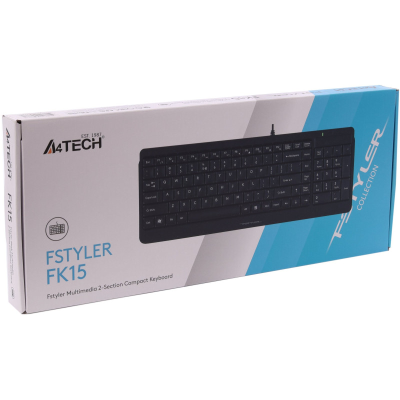 Клавіатура A4Tech FK15 Black