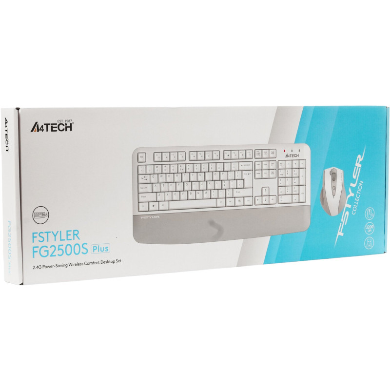 Комплек A4Tech Fstyler FG2500S Plus White