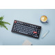 Клавіатура Keychron V1 Max 84Key, Gateron Jupiter Red, WL/BT/USB-A (V1MD1_KEYCHRON)