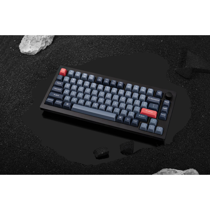 Клавіатура Keychron V1 Max 84Key, Gateron Jupiter Red, WL/BT/USB-A (V1MD1_KEYCHRON)