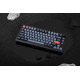Клавіатура Keychron V1 Max 84Key, Gateron Jupiter Red, WL/BT/USB-A (V1MD1_KEYCHRON)