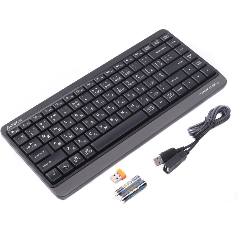 Клавіатура A4Tech FBK11 Grey USB