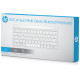 Клавіатура HP 350 Compact Multi-Device Bluetooth UA White (692T0AA)