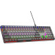Клавіатура GamePro MK145R Red Switch Low Profile Dark Gray