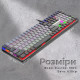Клавіатура GamePro MK145R Red Switch Low Profile Dark Gray