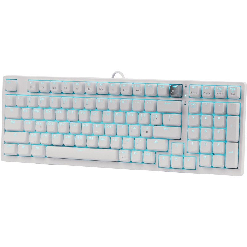 Клавіатура A4Tech Bloody AT98 USB RGB UA White (4711421002790)