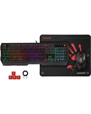 Комплект A4Tech B1700 Bloody Black