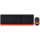 Комплект A4Tech FG1010 Orange (4711421943376)