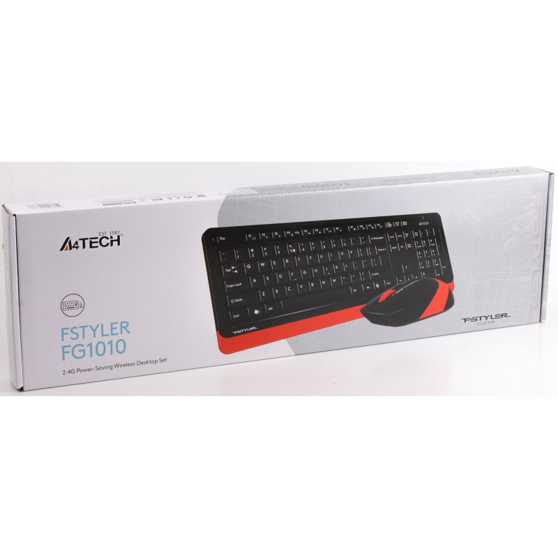 Комплект A4Tech FG1010 Orange (4711421943376)